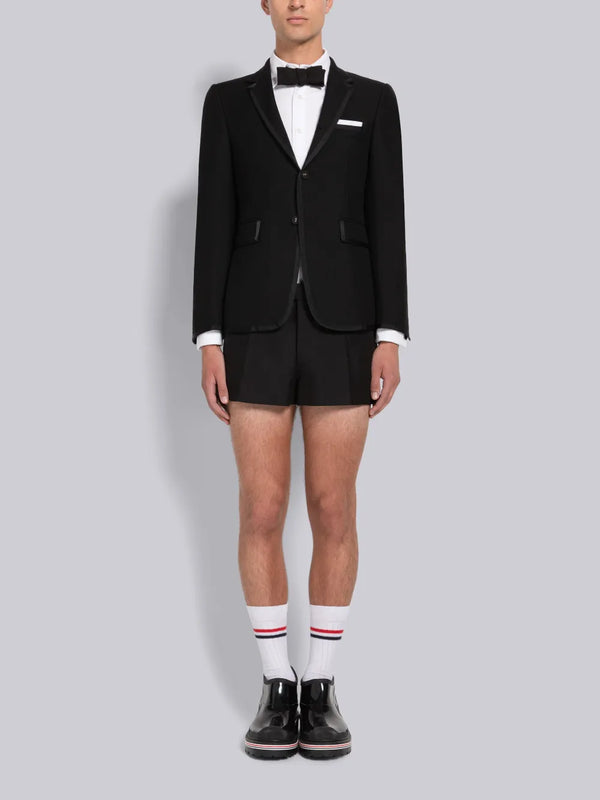 WOOL MOHAIR MID RISE SHORTS - image 4