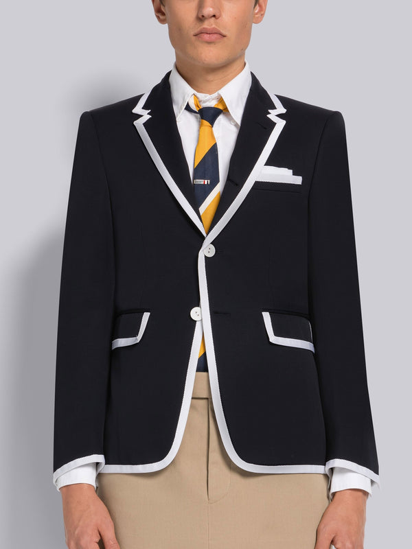 STIFF WOOL GABARDINE CLASSIC SPORT COAT - featured image
