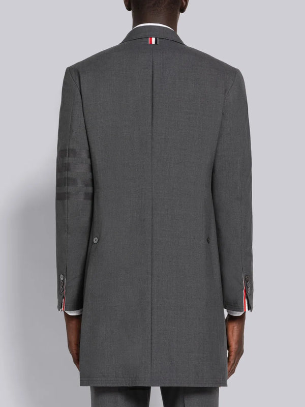 PLAIN WEAVE 4-BAR CHESTERFIELD OVERCOAT - image 3