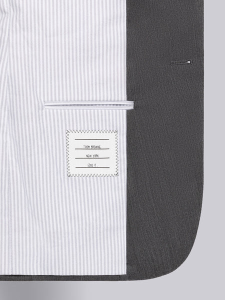 STIFF WOOL GABARDINE CLASSIC SPORT COAT ミディアム グレー