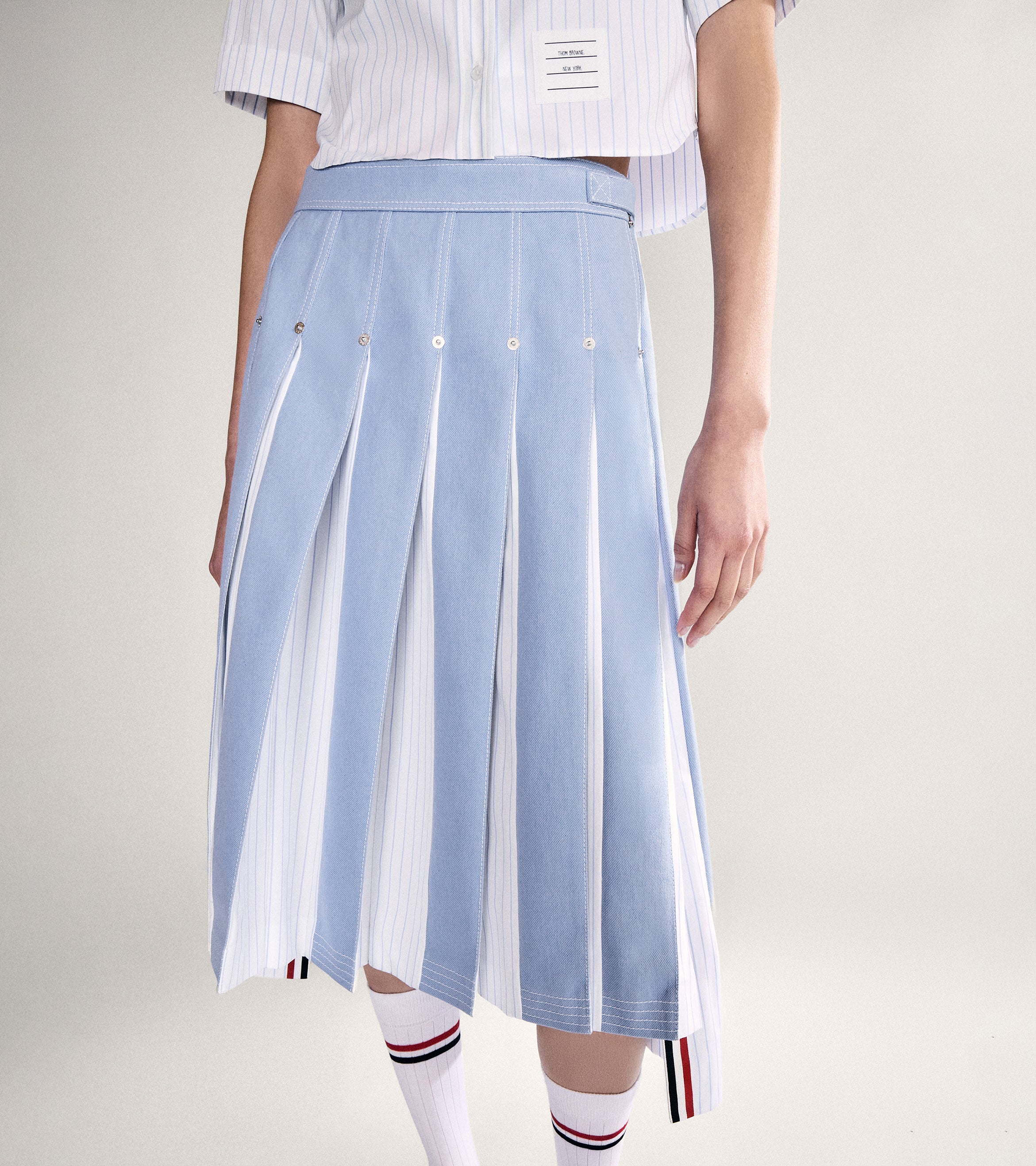 スカート THOM BROWNE Woman Skirt Gnawed Blue FJK110AJ0051 480 FGC698V-00626-415_V1.jpg?v=