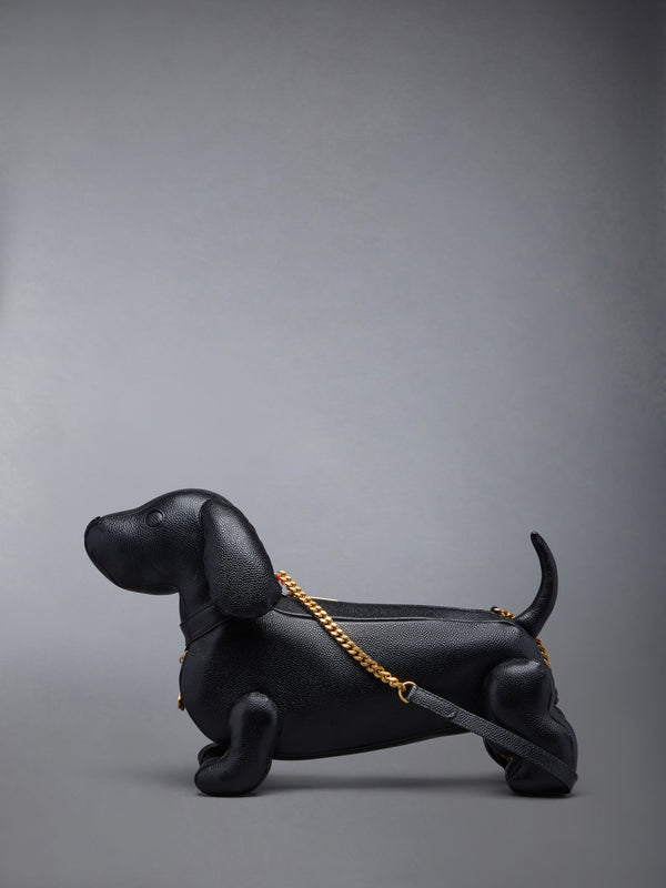 MINI HECTOR CHAIN BAG IN PEBBLE GRAIN - featured image