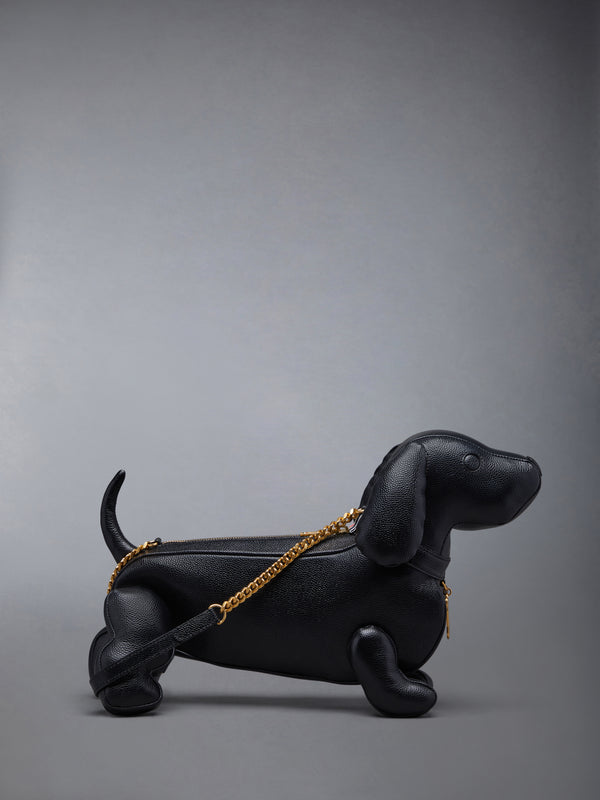 MINI HECTOR CHAIN BAG IN PEBBLE GRAIN - image 3