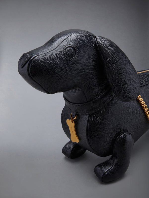 MINI HECTOR CHAIN BAG IN PEBBLE GRAIN - image 6