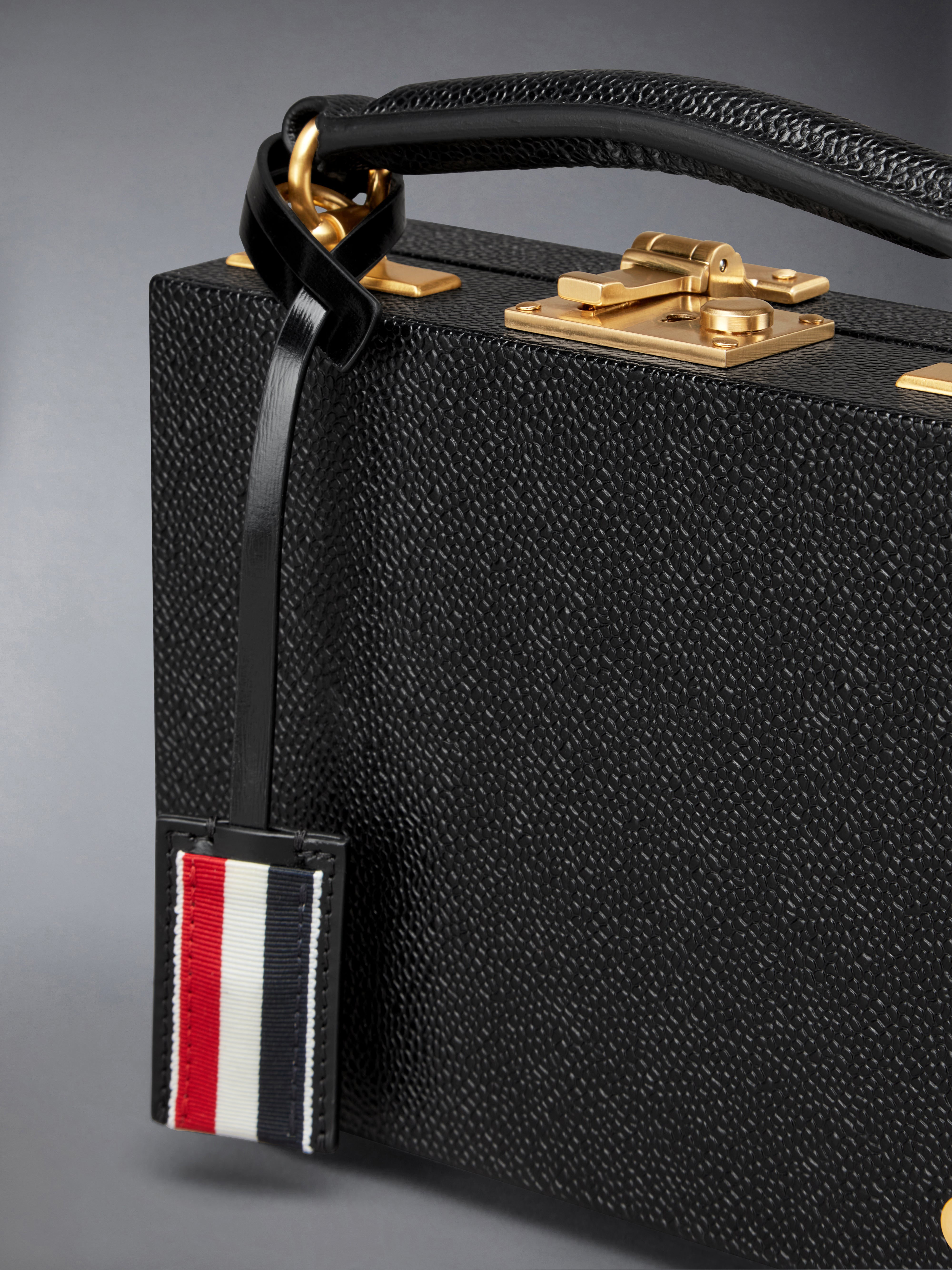 Pebble Grain Micro Attache Case | Thom Browne