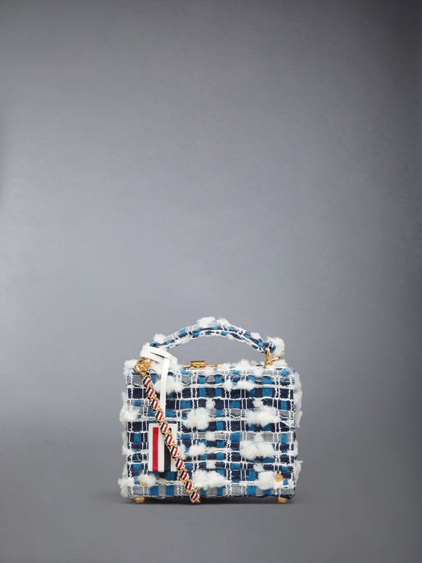 DENIM POUF TWEED MICRO ATTACHE CASE - featured image