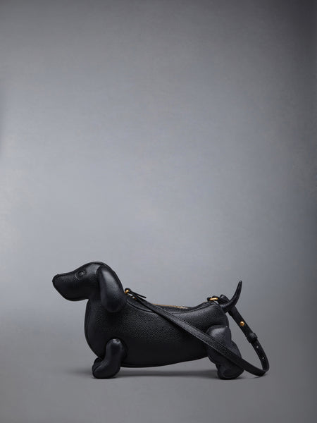 PEBBLE GRAIN HECTOR BAGUETTE BAG