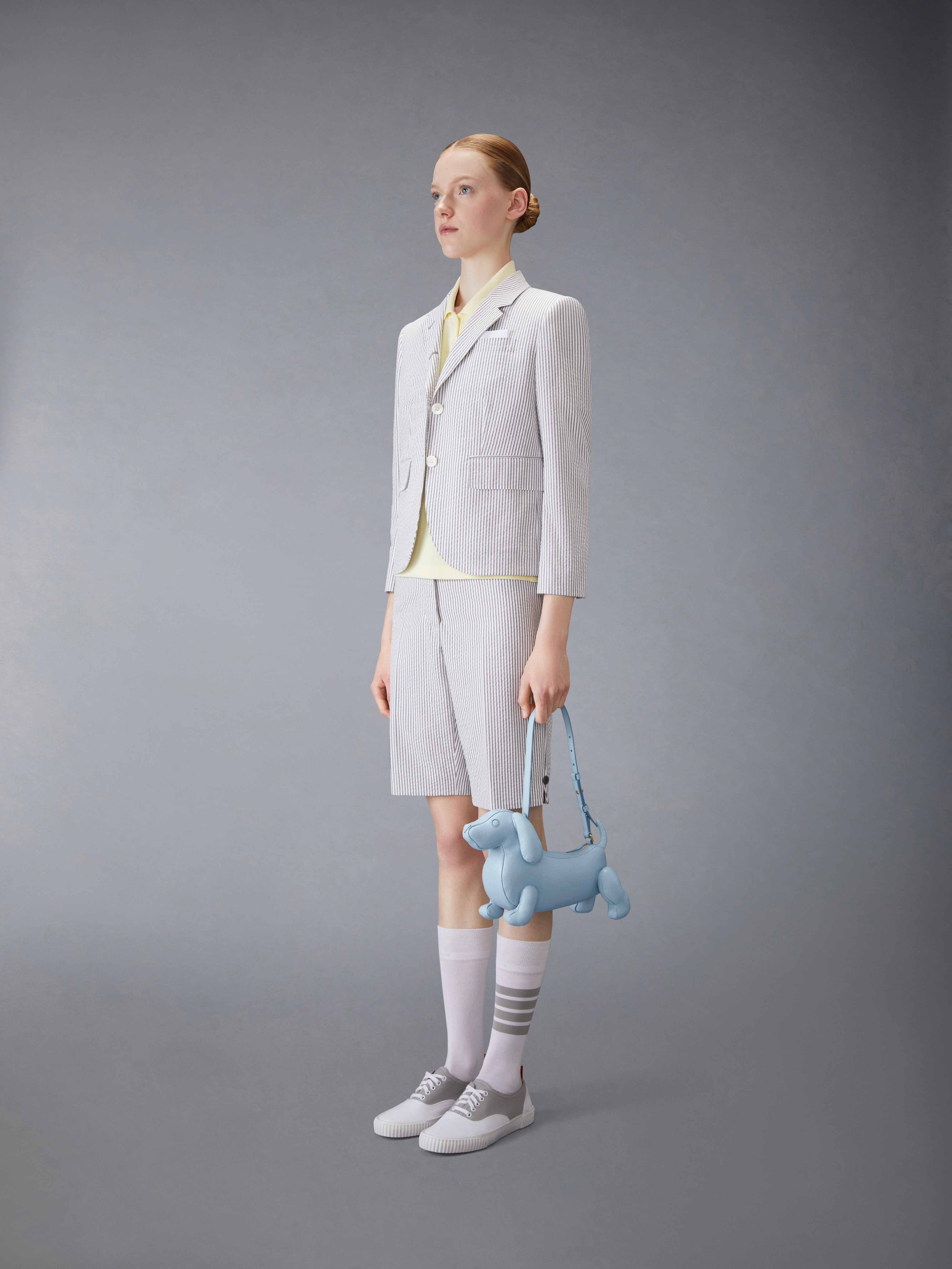 ペブル グレイン ベビー HECTOR バッグ | Thom Browne