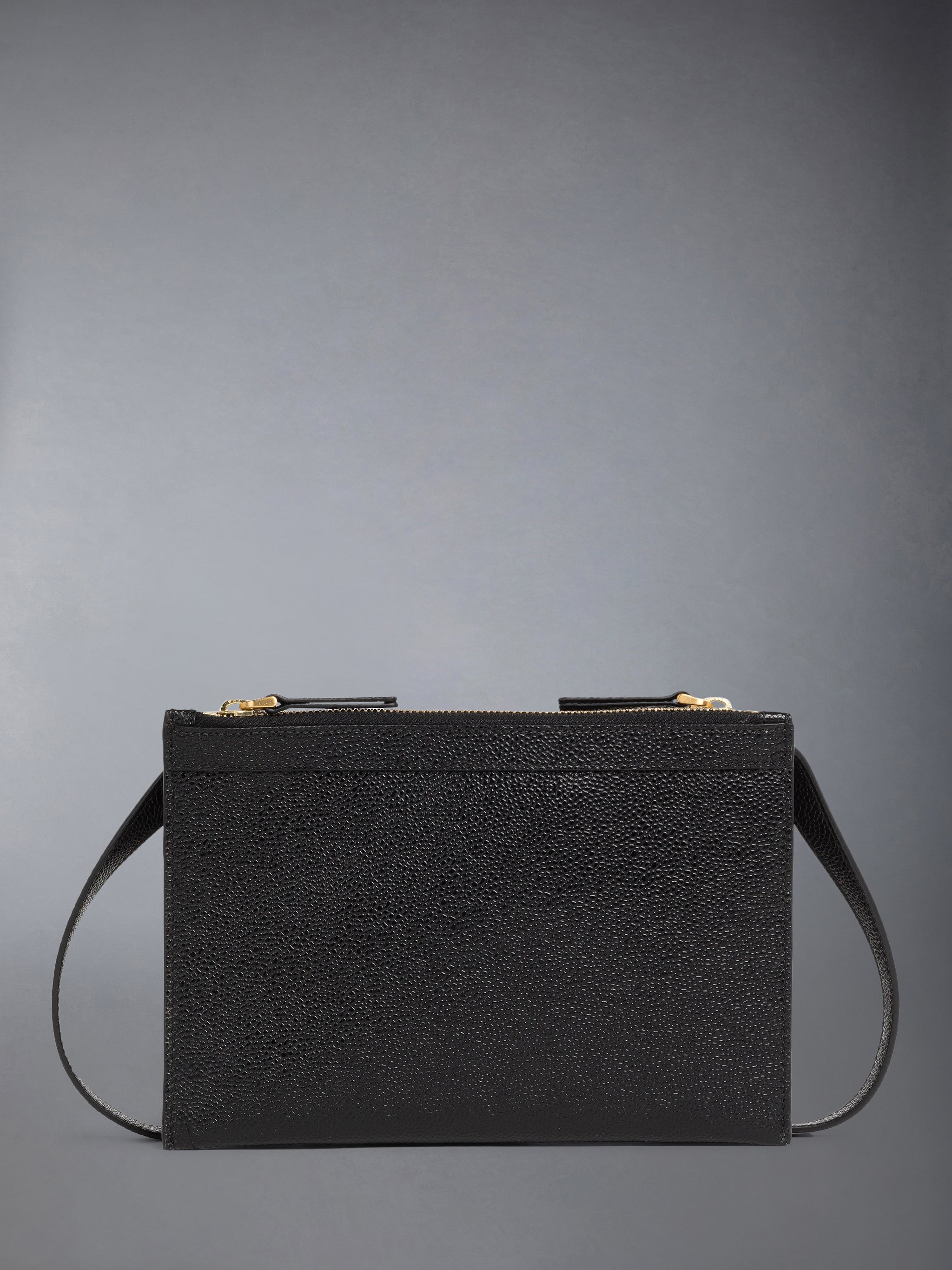【THOM BROWNE】送料/関税込 Small Document Holder Crossbody Pebble Grain Small Document Holder Crossbody | Thom Browne