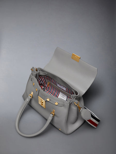BOLTON BAG IN SOFT PEBBLE GRAIN LEATHER