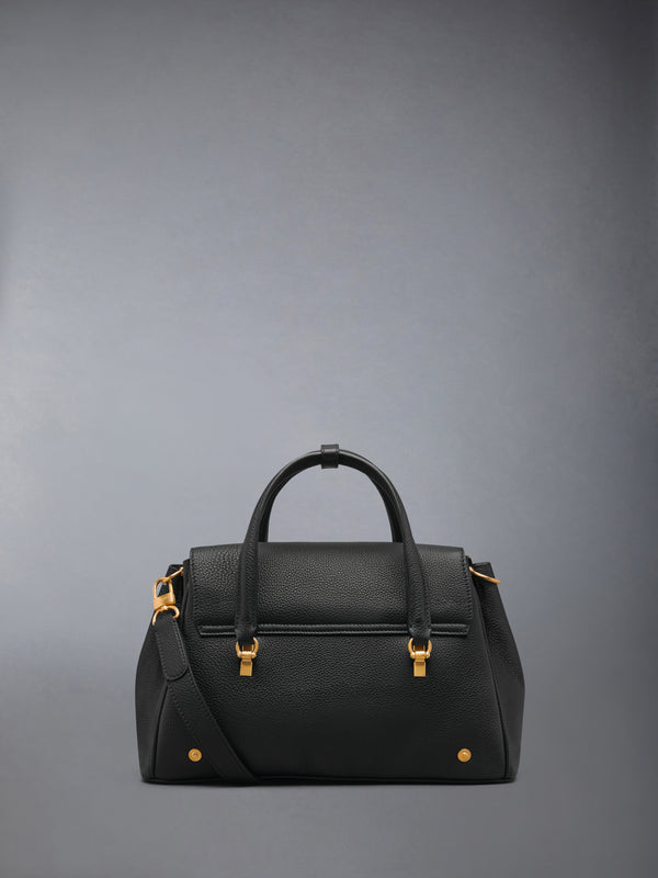 SMALL BOLTON BAG IN SOFT PEBBLE GRAIN LEATHER - image 4