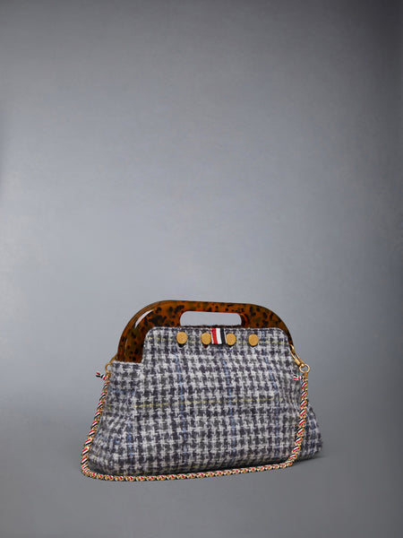 GUNCLUB CHECK HAIRY MOHAIR BERMUDA BAG