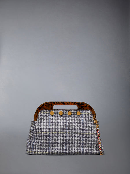 GUNCLUB CHECK HAIRY MOHAIR BERMUDA BAG