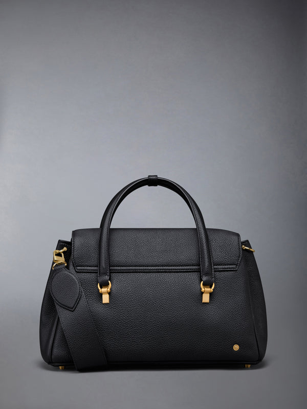 Bolton Bag In Soft Pebble Grain Leather Thom Browne