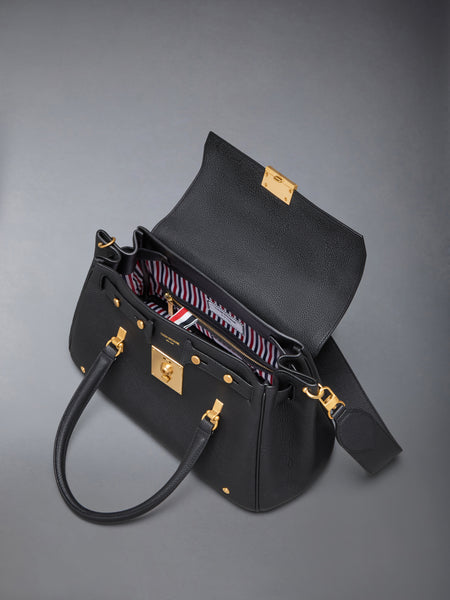 BOLTON BAG IN SOFT PEBBLE GRAIN LEATHER