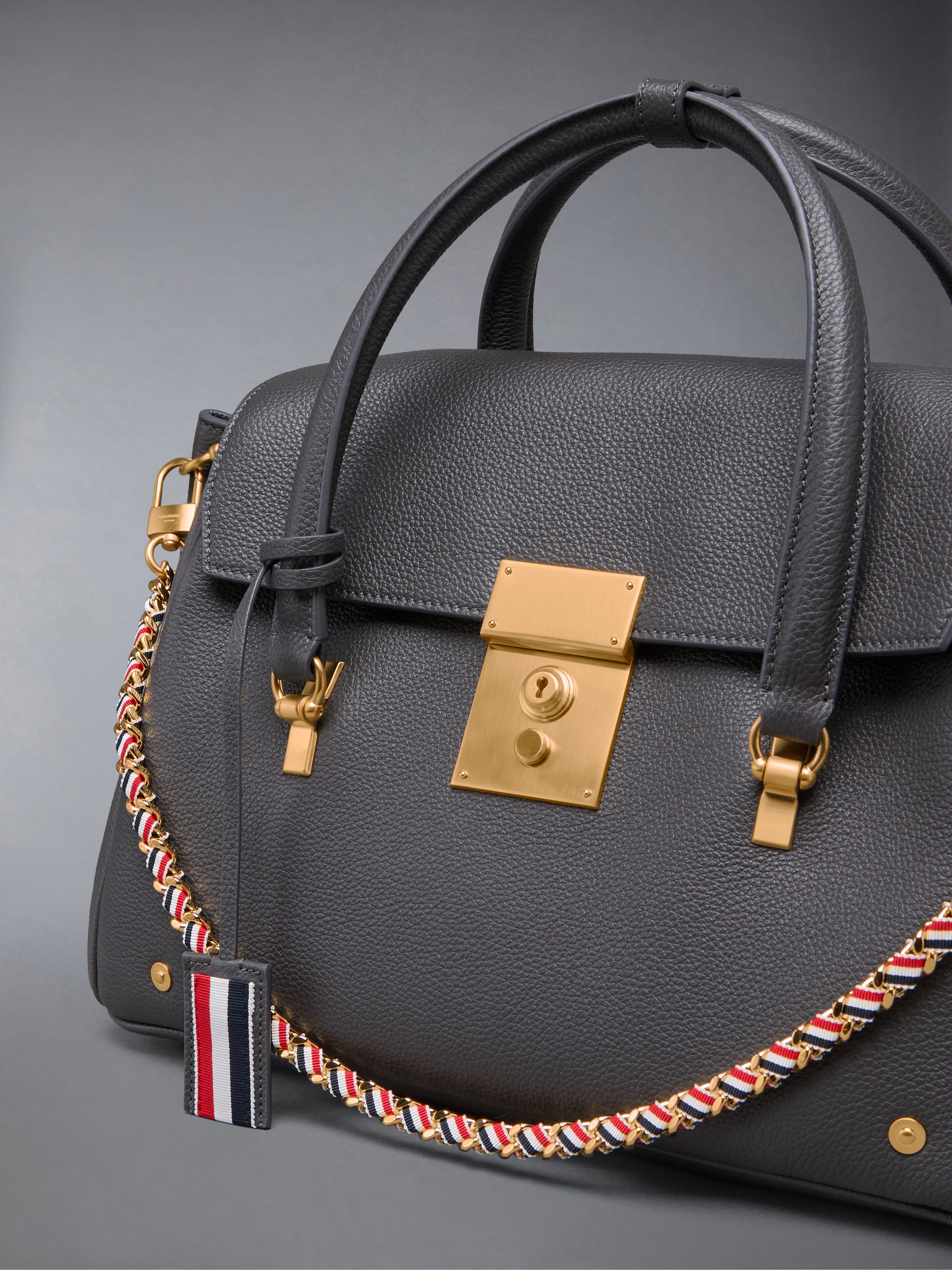 ボルトン バッグ ソフト ペブルグレイン レザー | Thom Browne