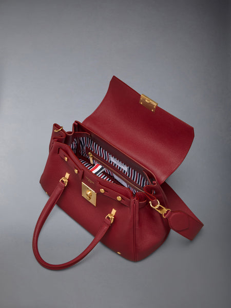 BOLTON BAG IN SOFT PEBBLE GRAIN LEATHER