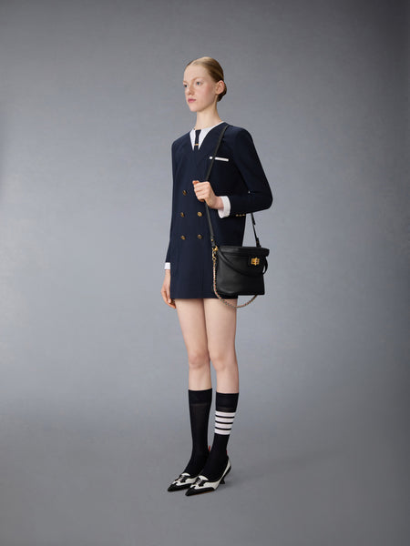 소프트 페블 그레인 박스 백 블랙