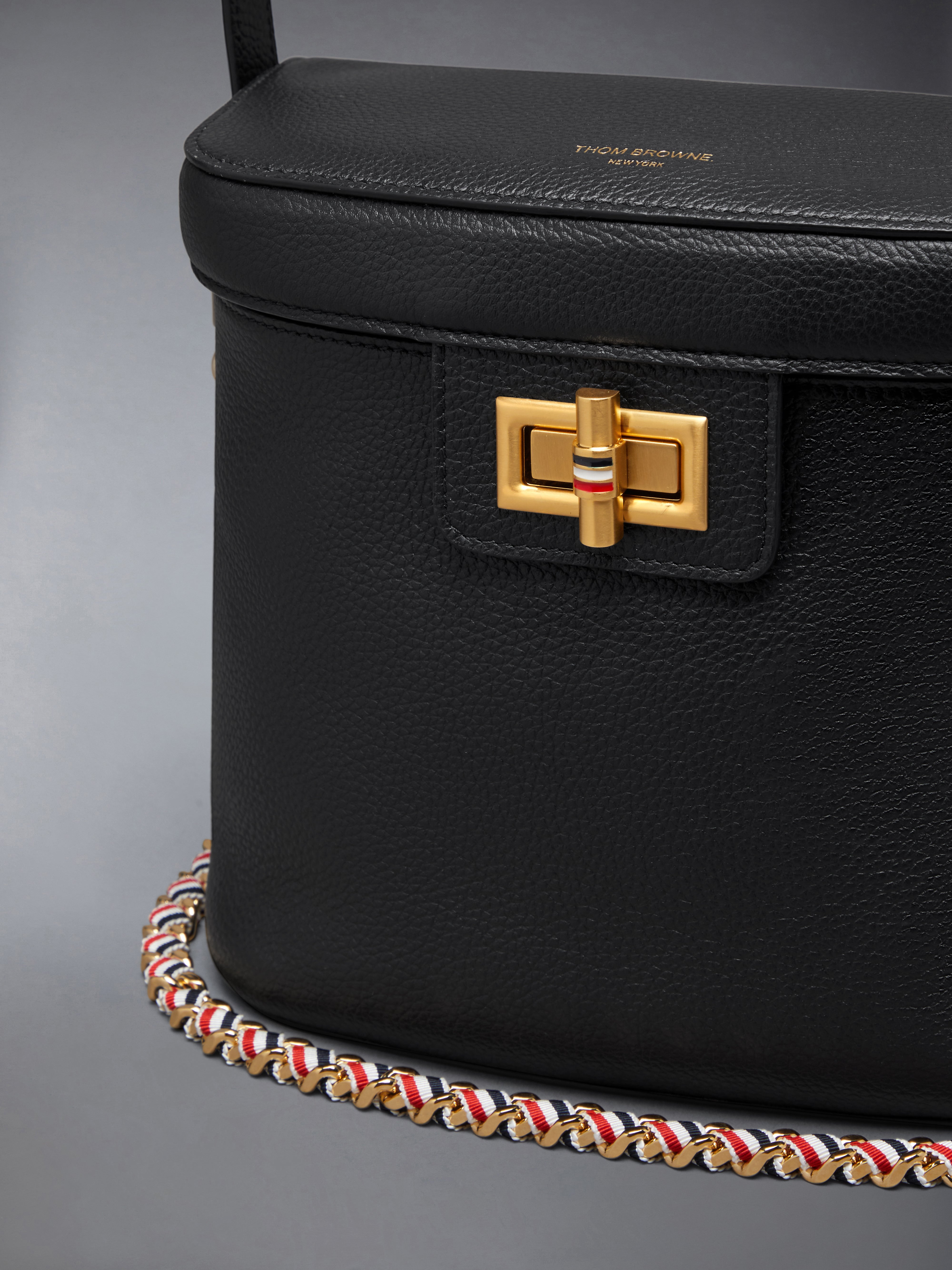 Soft Pebble Grain Box Bag | Thom Browne