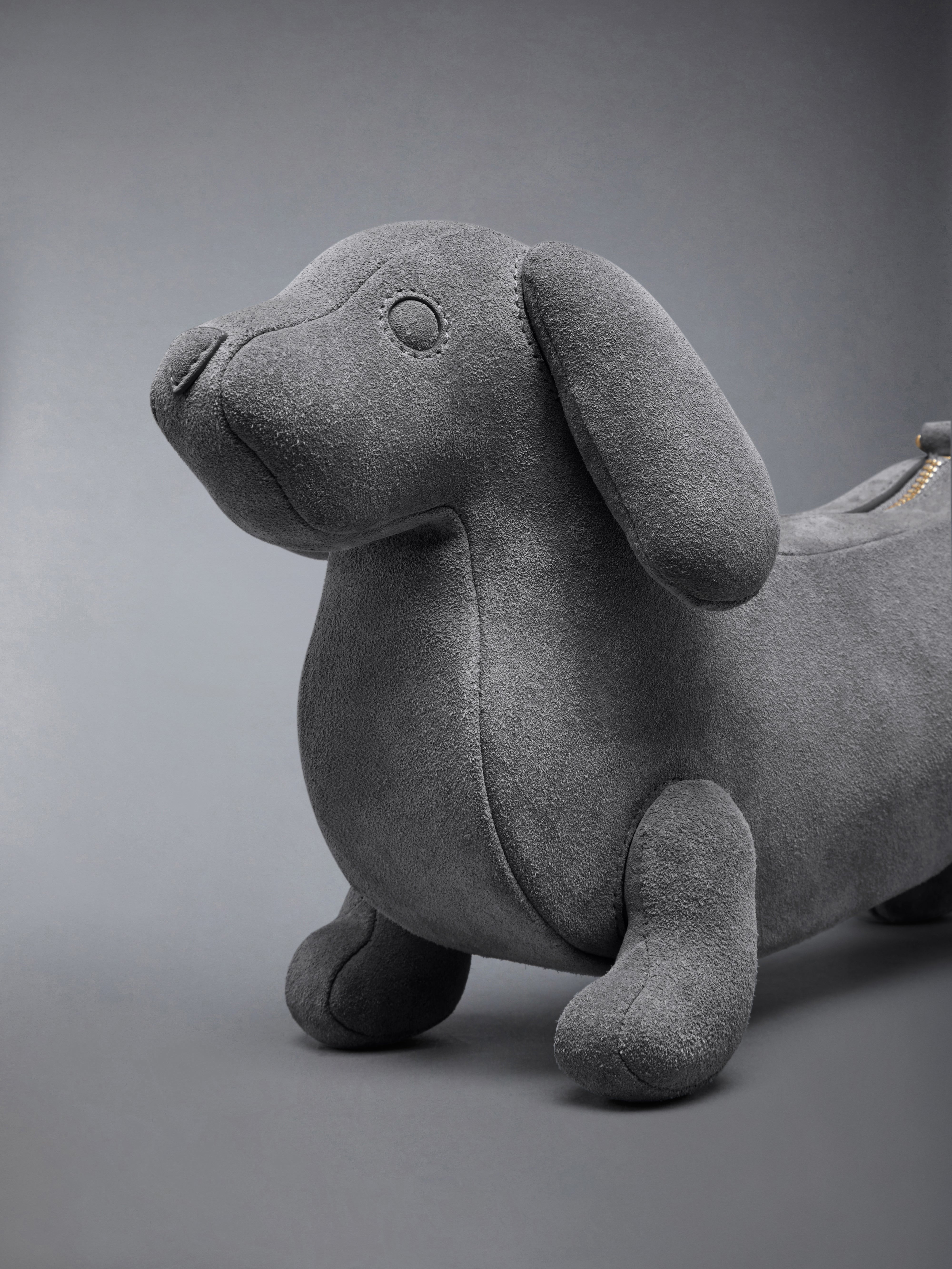 Calf Suede Baby Hector Bag | Thom Browne