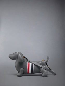 RWB STRIPE BABY HECTOR BAG IN PEBBLE GRAIN LEATHER