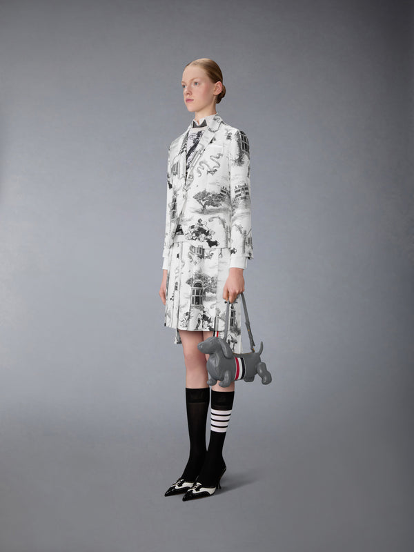 RWB STRIPE BABY HECTOR BAG IN PEBBLE GRAIN LEATHER - image 4