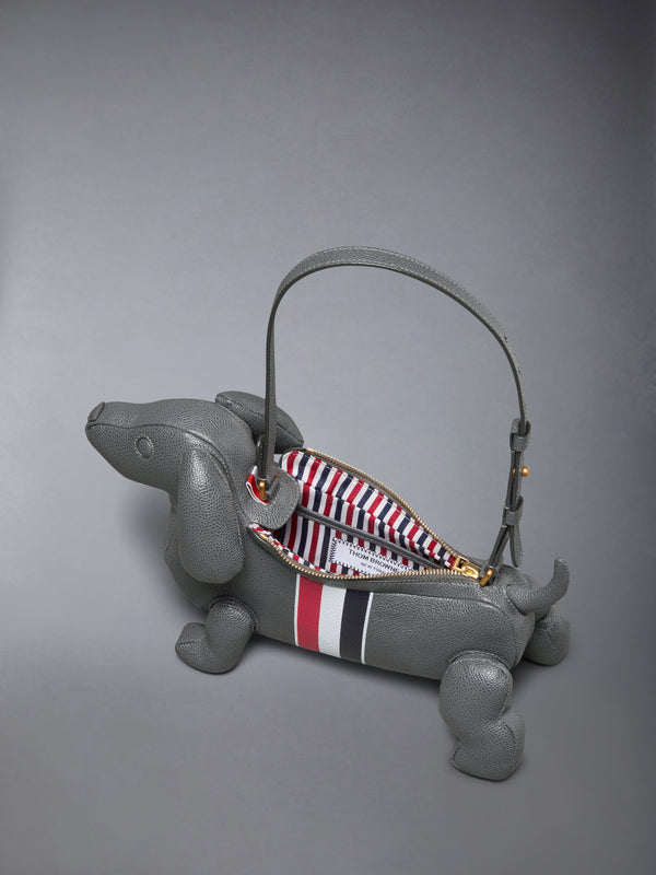 RWB STRIPE BABY HECTOR BAG IN PEBBLE GRAIN LEATHER - image 5