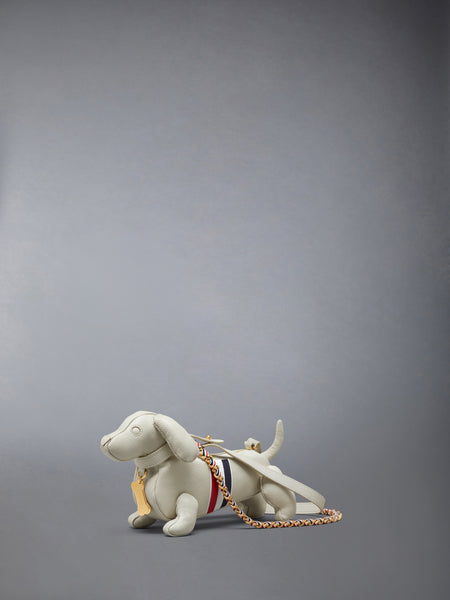 MINI HECTOR BAG IN PEBBLE GRAIN LEATHER KHAKI