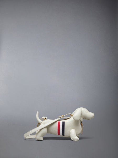 MINI HECTOR BAG IN PEBBLE GRAIN LEATHER KHAKI