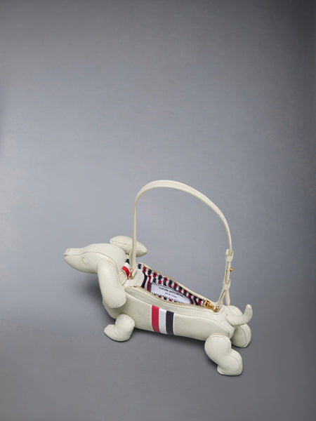 MINI HECTOR BAG IN PEBBLE GRAIN LEATHER KHAKI