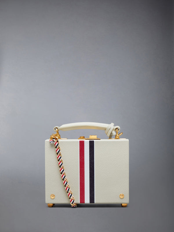 PEBBLE GRAIN RWB CHAIN MICRO ATTACHE CASE - image 3