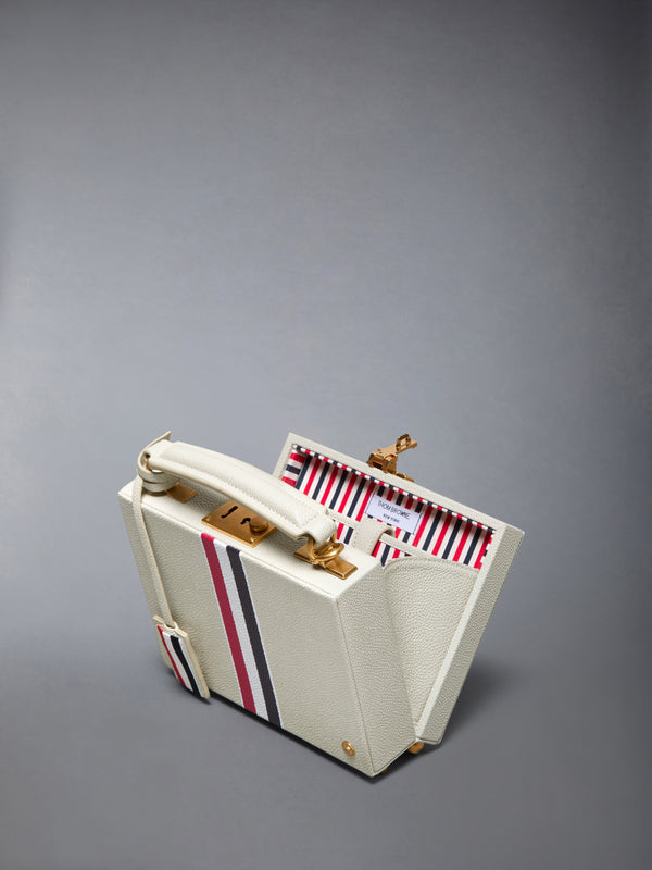 PEBBLE GRAIN RWB CHAIN MICRO ATTACHE CASE - image 4