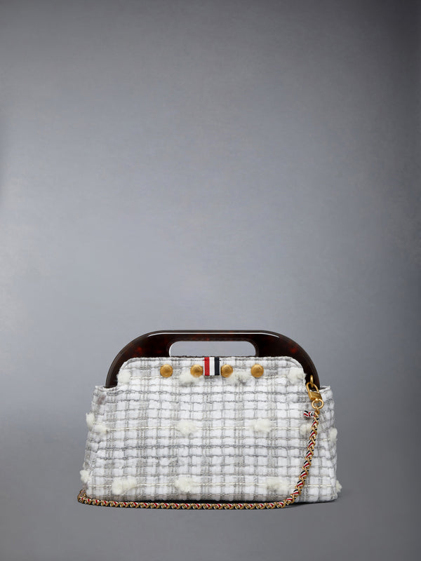 JR. チェビオット バッグ レップ ストライプ プーフツイード - featured image