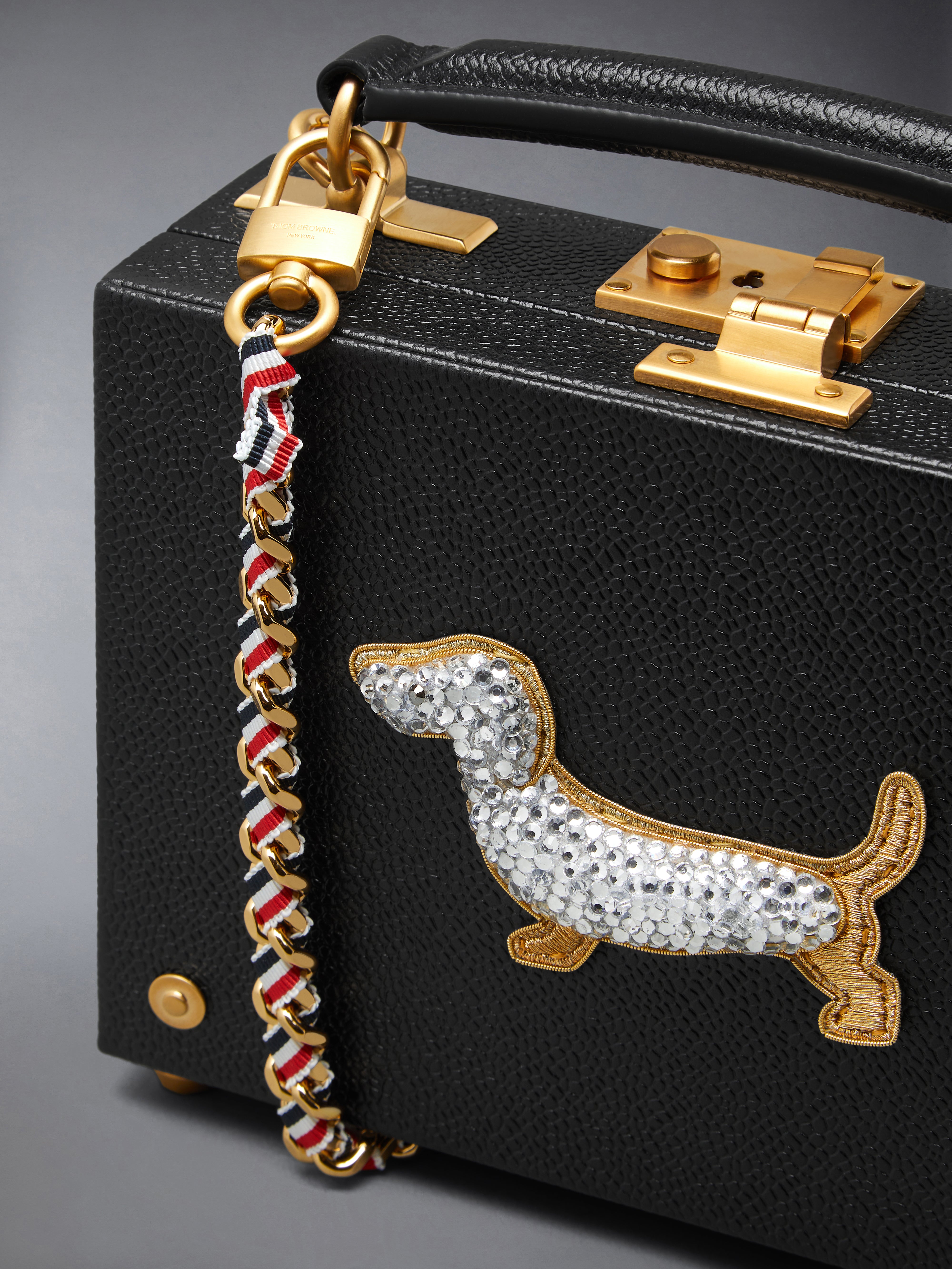 Pebble Grain Hector Micro Attache Case | Thom Browne