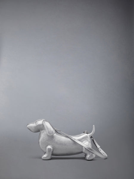 페블 그레인 실버 베이비 헥터 백 실버