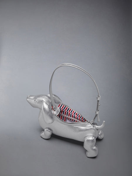 페블 그레인 실버 베이비 헥터 백 실버