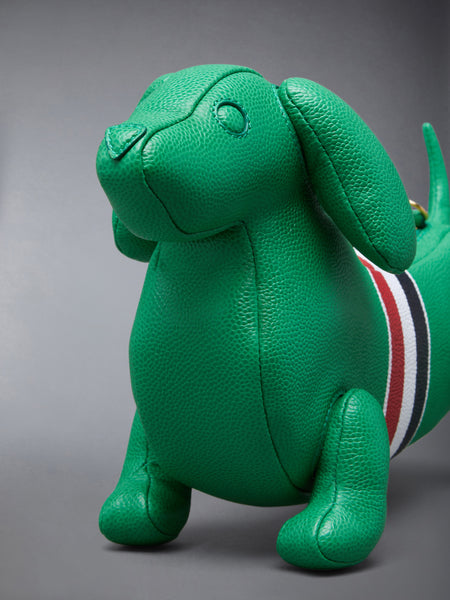 RWB STRIPE BABY HECTOR IN PEBBLE GRAIN LEATHER GREEN