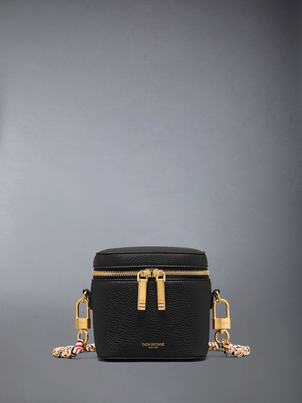 BOX POUCH IN SOFT PEBBLE GRAIN LEATHER - featured image