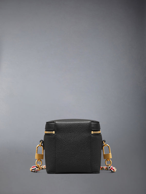BOX POUCH IN SOFT PEBBLE GRAIN LEATHER - image 3