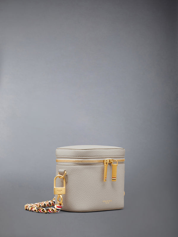 BOX POUCH IN SOFT PEBBLE GRAIN LEATHER - image 2