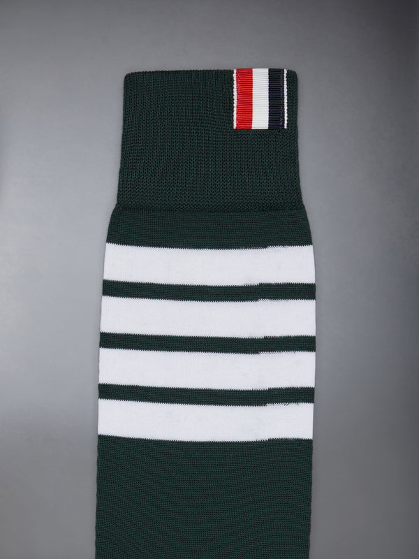 COTTON 4-BAR MID CALF SOCK - image 2