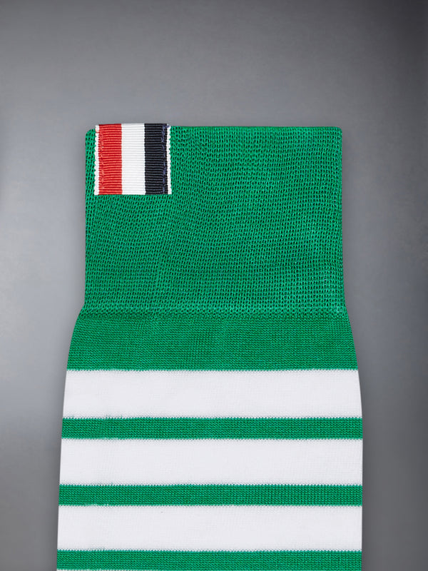 COTTON 4-BAR MID CALF SOCK - image 2