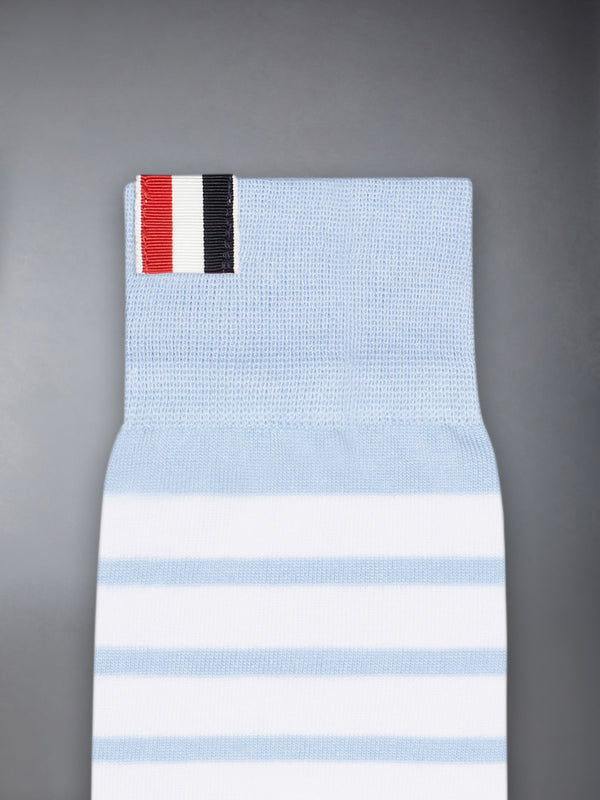 COTTON 4-BAR MID CALF SOCK - image 2