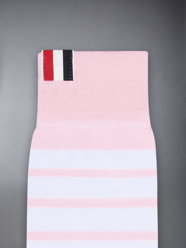 COTTON 4-BAR MID CALF SOCK - image 2