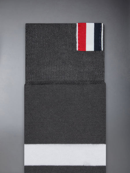 LIGHTWEIGHT COTTON 4-BAR OVER THE CALF SOCK