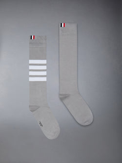 LIGHTWEIGHT COTTON 4-BAR OVER THE CALF SOCKS