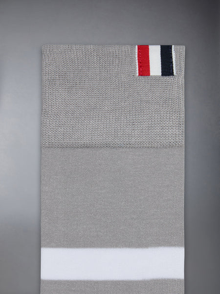LIGHTWEIGHT COTTON 4-BAR OVER THE CALF SOCK