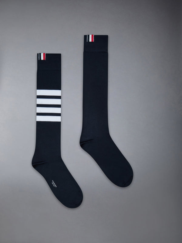 LIGHTWEIGHT COTTON 4-BAR OVER THE CALF SOCKS