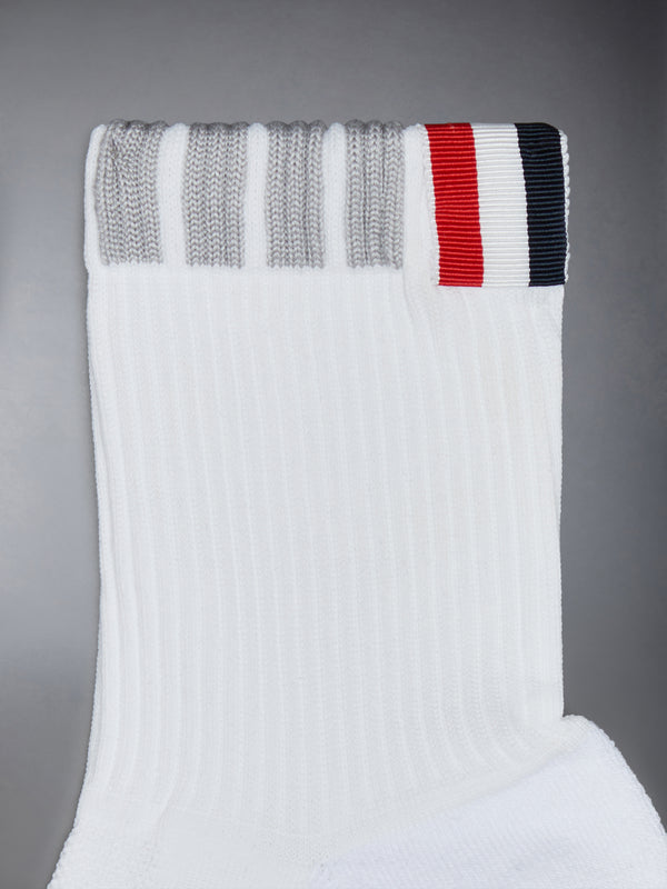 TECH 4-BAR STRIPED ANKLE SOCKS - image 2