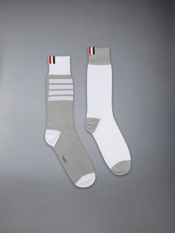 FUNMIX CLASSIC 4-BAR JERSEY MID CALF SOCKS - featured image